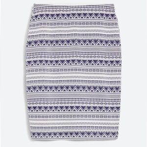 Adele Printed Pencil Skirt